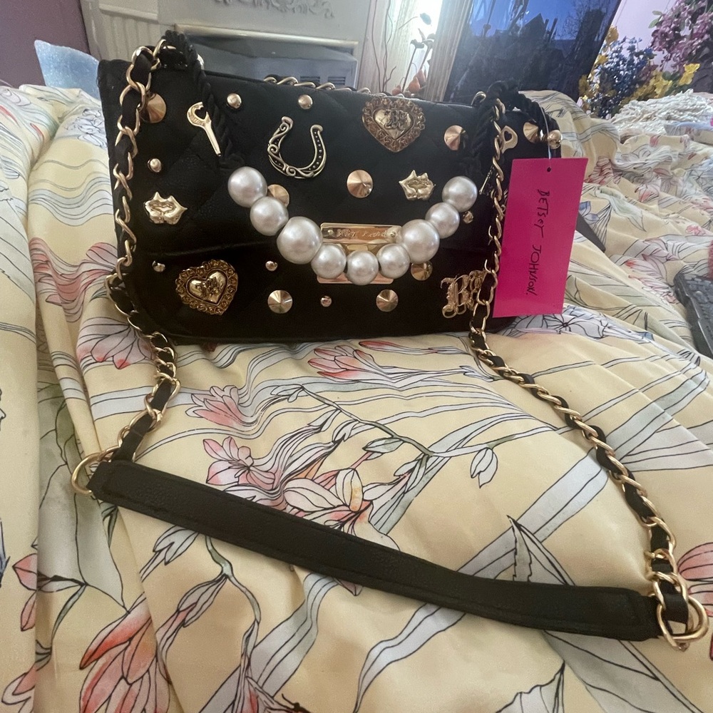 Rare Betsy Johnson Crossbody nwt